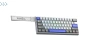 Клавиатуры AULA WIN60HE MAX White-Gray-Blue Клавиатуры AULA WIN60HE MAX White-Gray-Blue